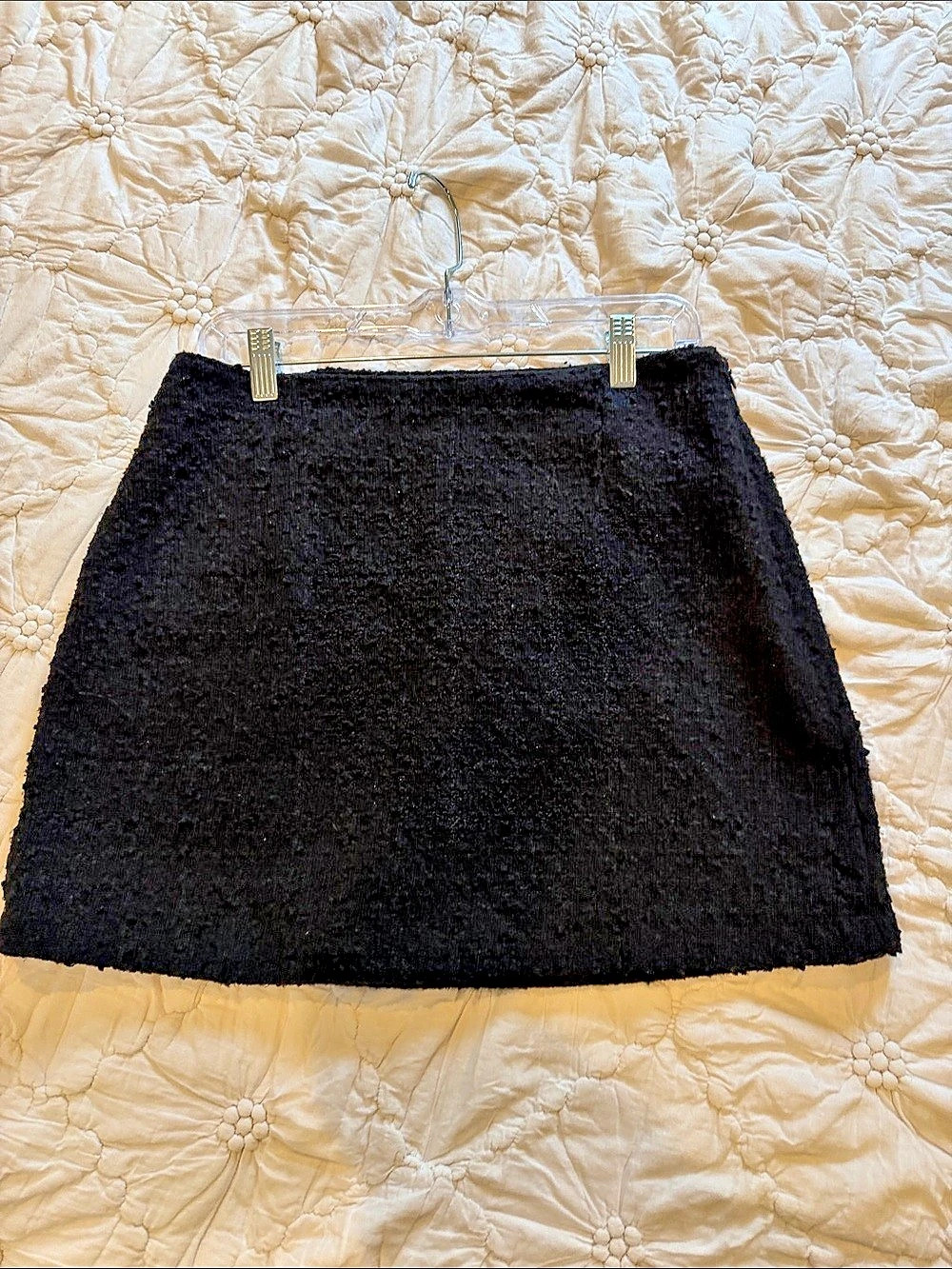 Abercrombie & Fitch The A&F Scarlett Tweed Mini Skort Black
